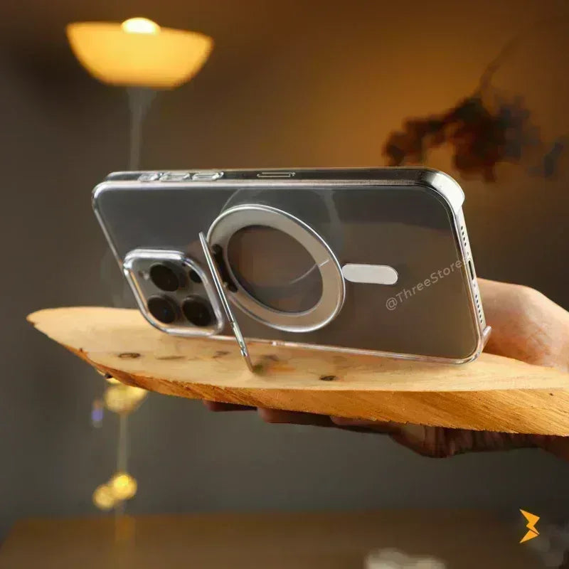 Circle Transparent Magsafe Case iPhone 16 Pro - Three