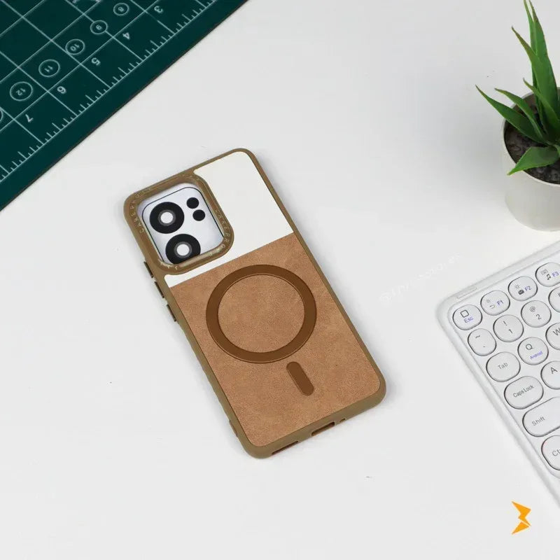 Clint Leather Magsafe Case Oppo Reno 13F - Three