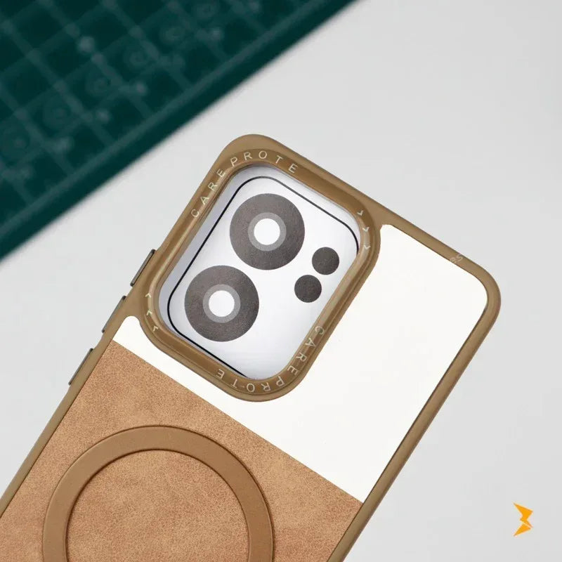 Clint Leather Magsafe Case Oppo Reno 13F - Three