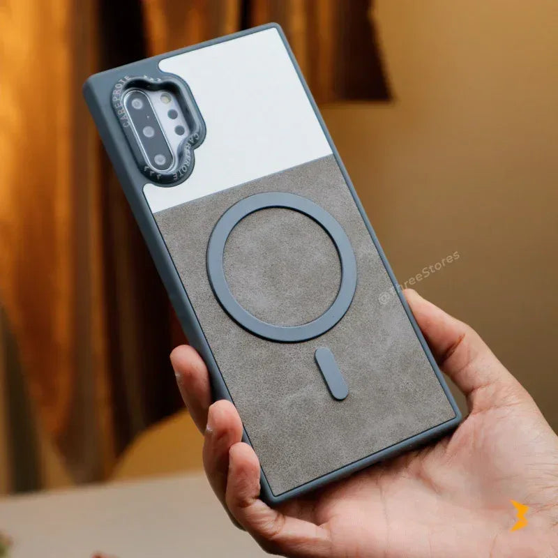 Clint Leather Magsafe Case Samsung Note 10 Plus - Three