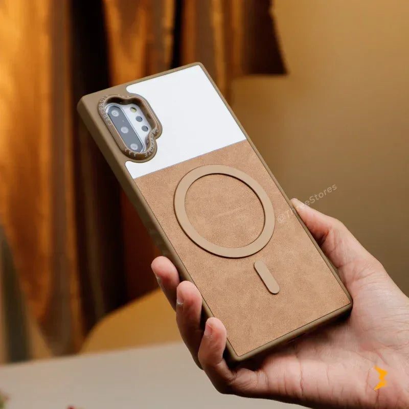 Clint Leather Magsafe Case Samsung Note 10 Plus - Three