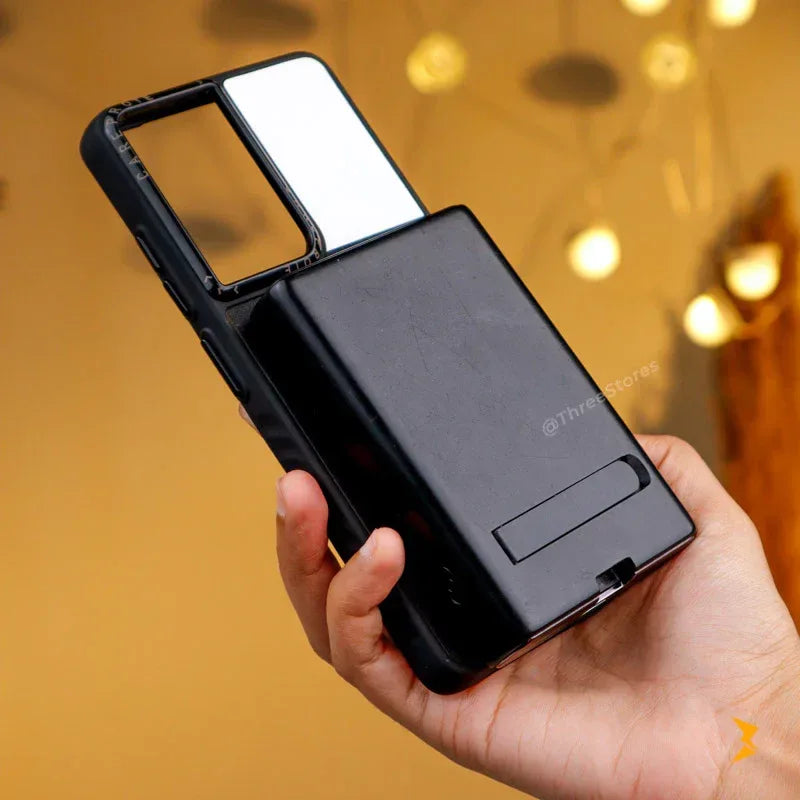 Clint Leather Magsafe Case Samsung S21 Ultra - Three