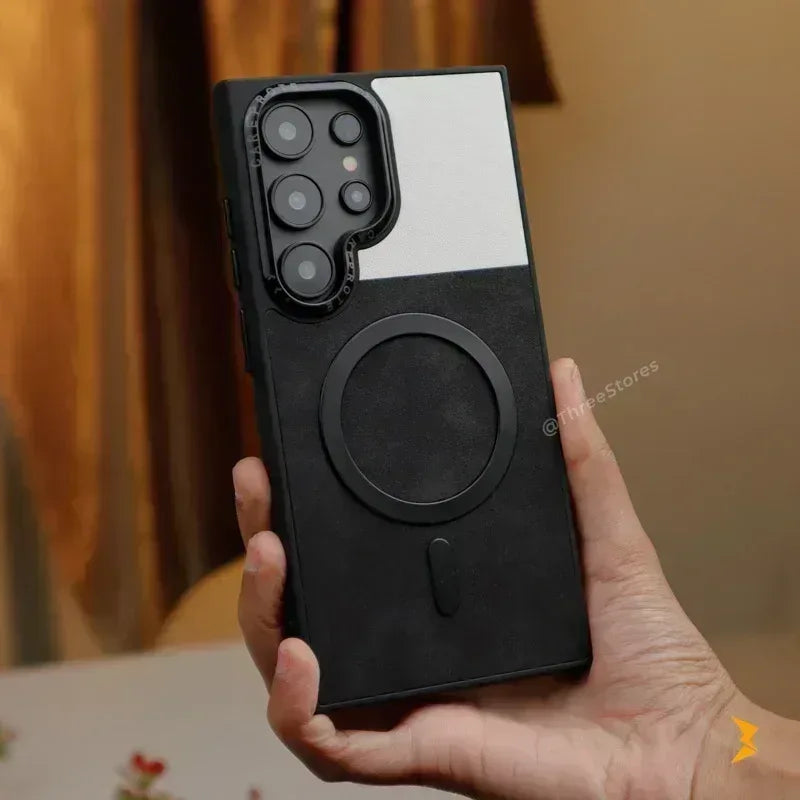 Clint Leather Magsafe Case Samsung S25 Ultra - Three