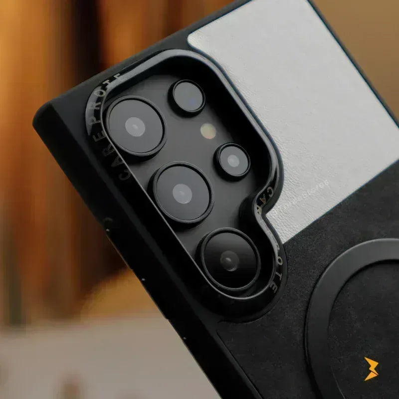 Clint Leather Magsafe Case Samsung S25 Ultra - Three