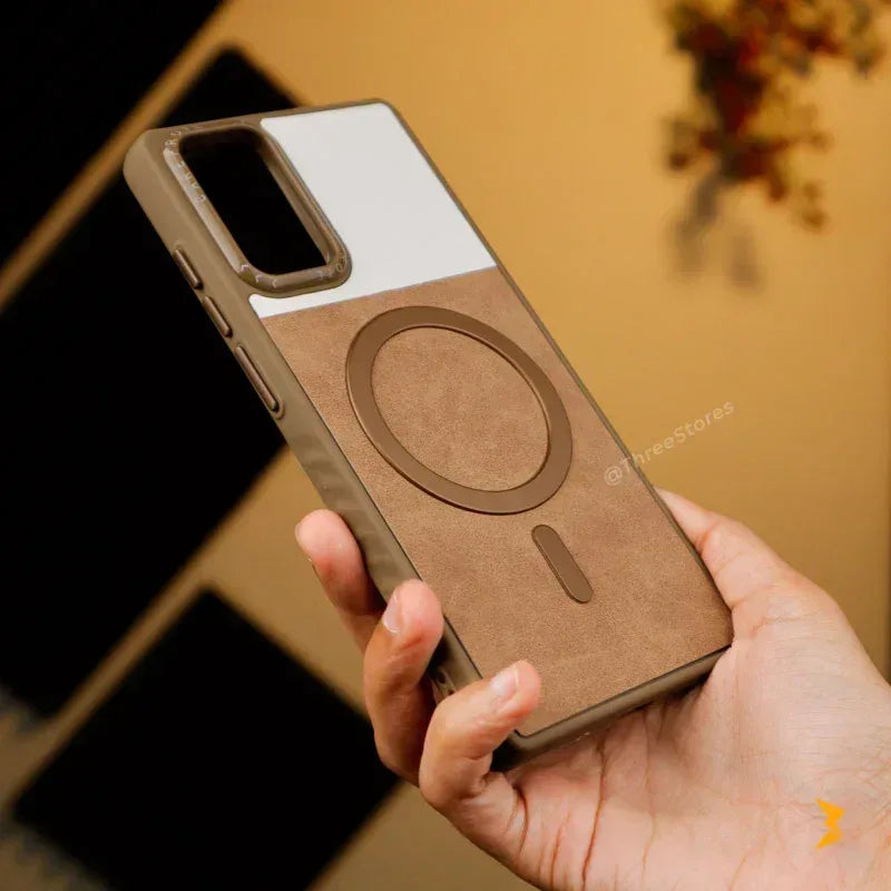 Clint Leather Magsafe Case Samsung S20 Plus - Three