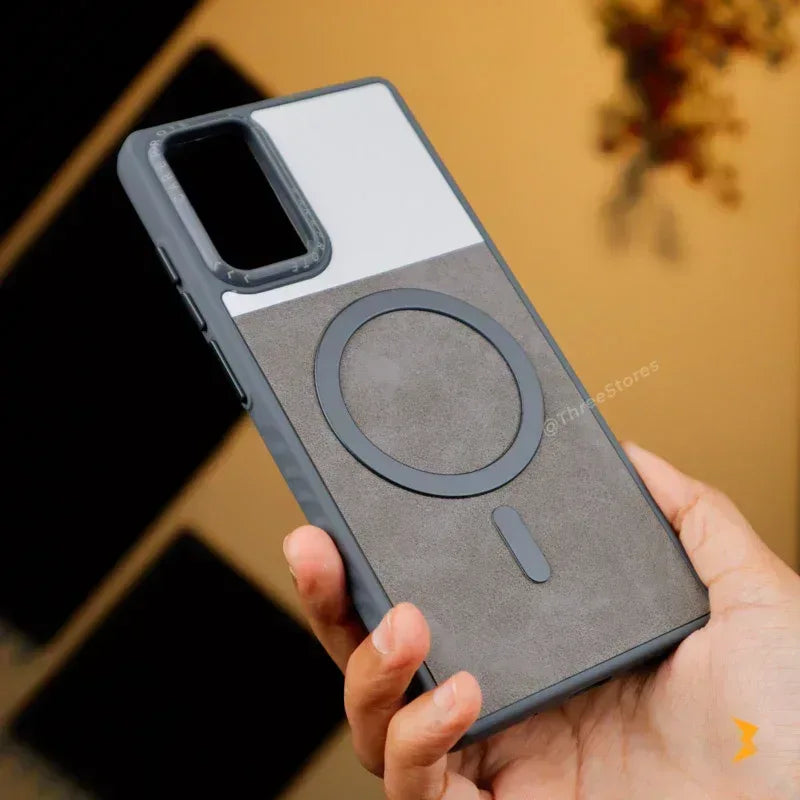 Clint Leather Magsafe Case Samsung S20 Plus - Three