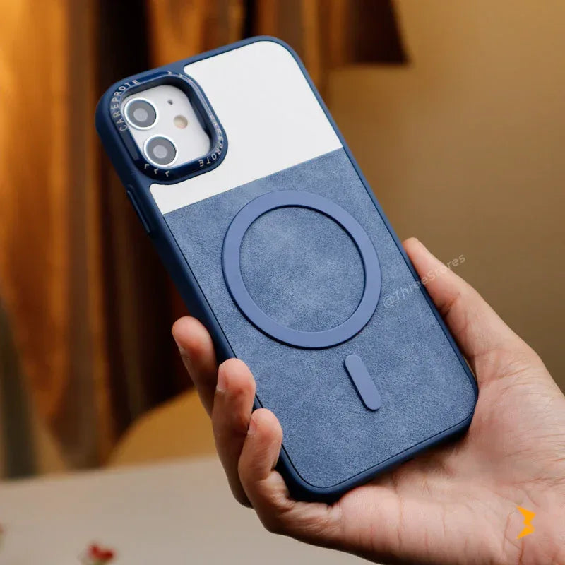 Clint Leather Magsafe Case iPhone 11 - Three