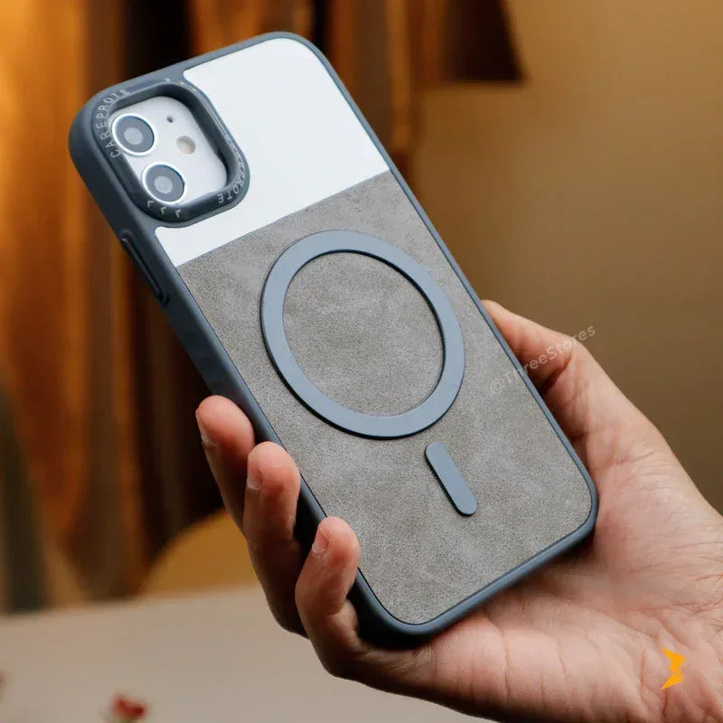 Clint Leather Magsafe Case iPhone 11 - Three