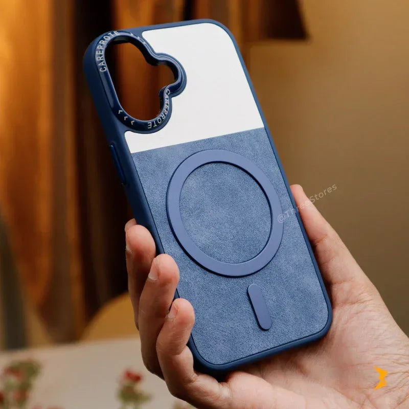 Clint Leather Magsafe Case iPhone 16 - Three