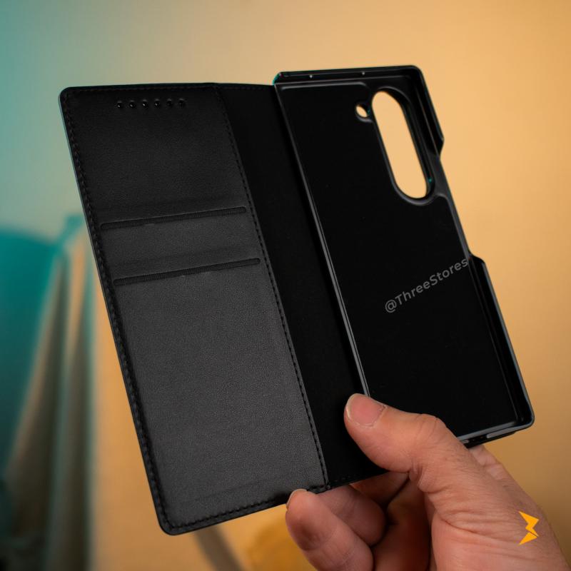 Coating Leather Case Samsung Z Fold 6