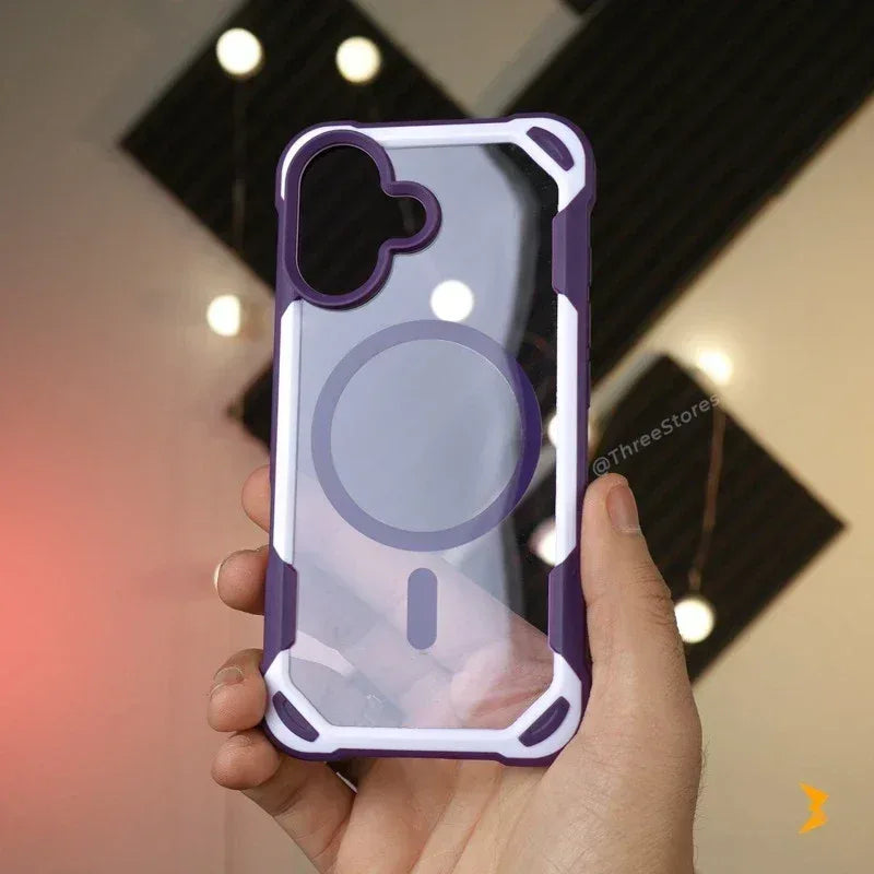 Colored Border Magsafe Case iPhone 16 - Three