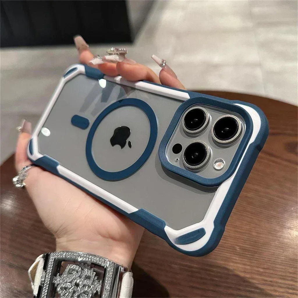 Colored Border Magsafe Case iPhone 16 Pro - Three
