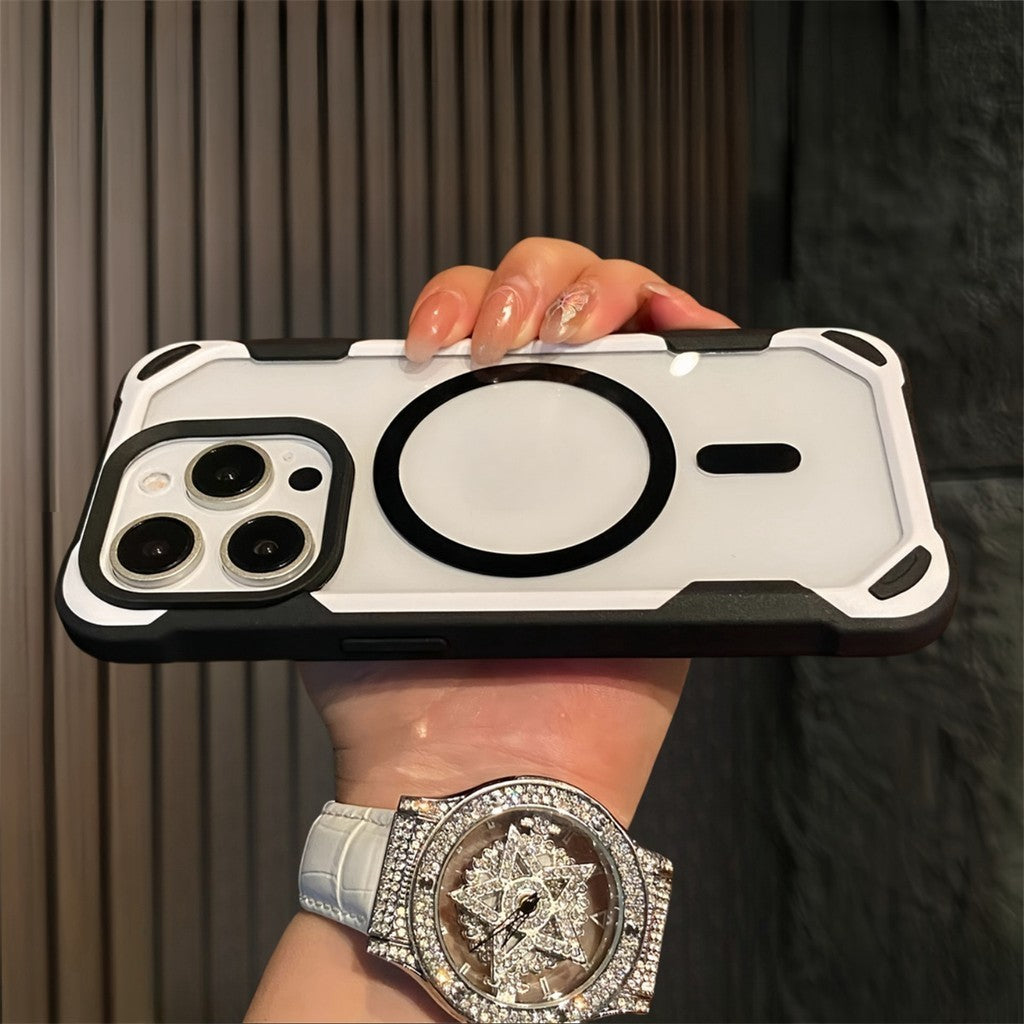 Colored Border Magsafe Case iPhone 16 Pro Max