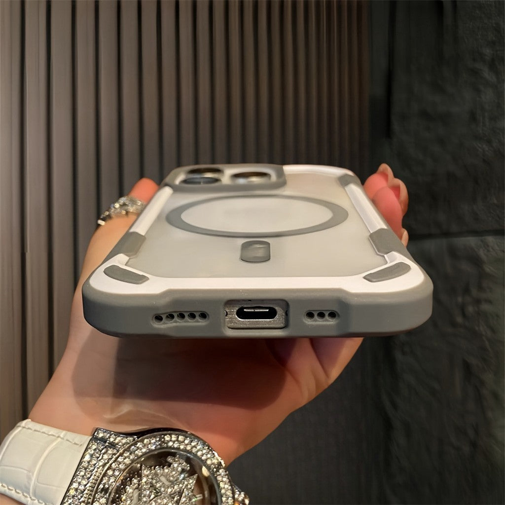 Colored Border Magsafe Case iPhone 16 Pro Max