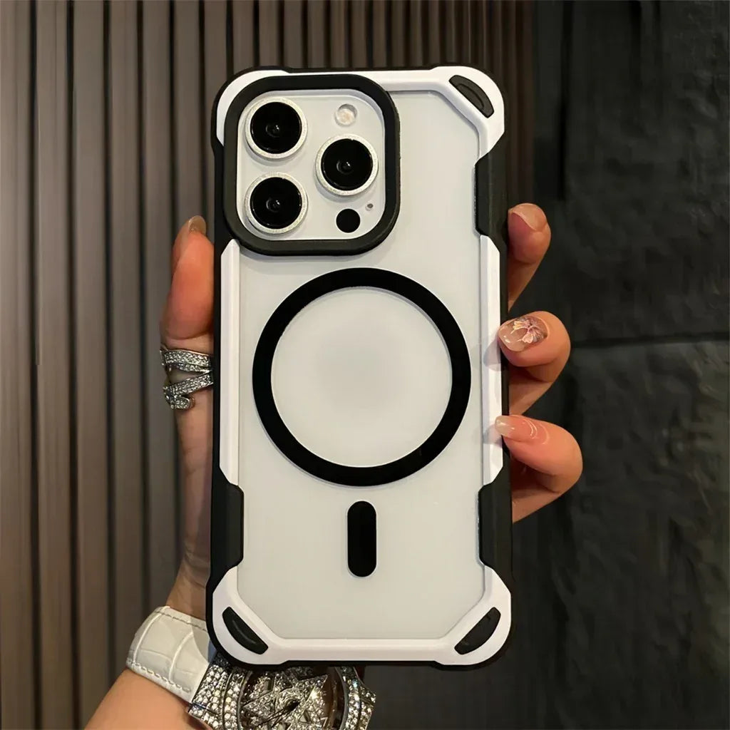 Colored Border Magsafe Case iPhone 13 Pro Max - Three