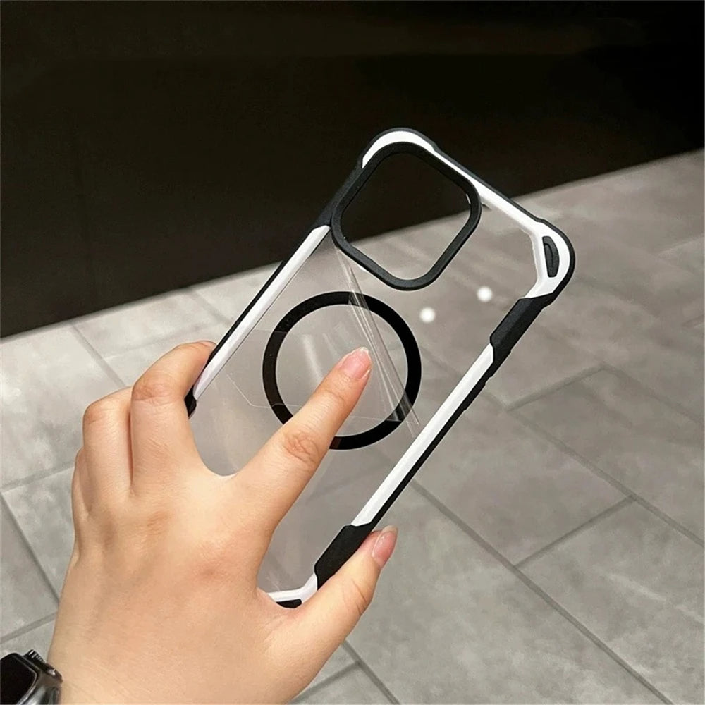 Colored Border Magsafe Case iPhone 16 Pro Max