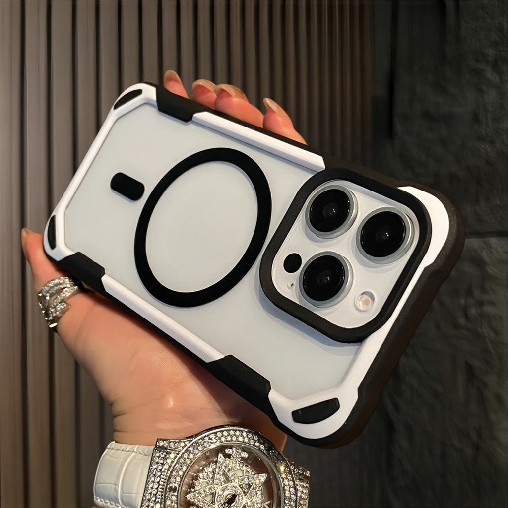 Colored Border Magsafe Case iPhone 16 Pro Max