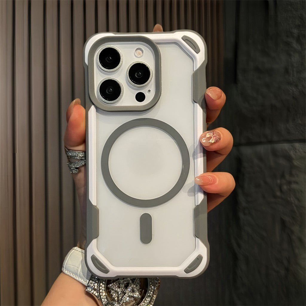 Colored Border Magsafe Case iPhone 16 Pro Max