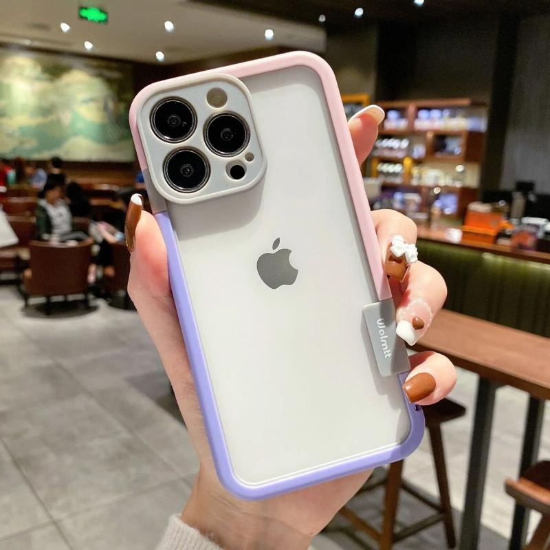 Colorful Silicone Bumper Frame Case iPhone 13 Pro Max
