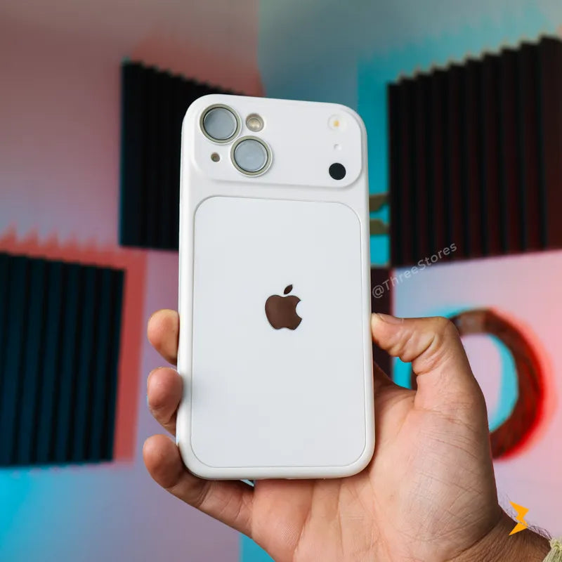 Copper Silicone Camera Protection Case iPhone 13/14