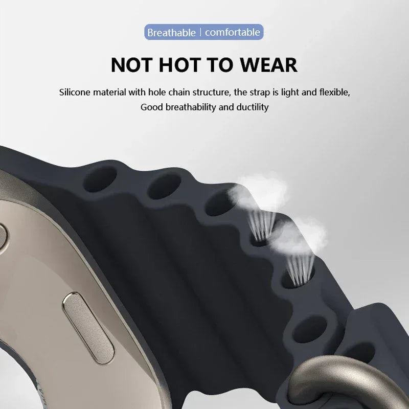 Ocean Band For Apple Watch - Three