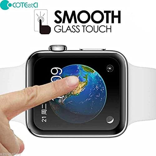 Coteetci 4D Screen Protector For iwatch 7