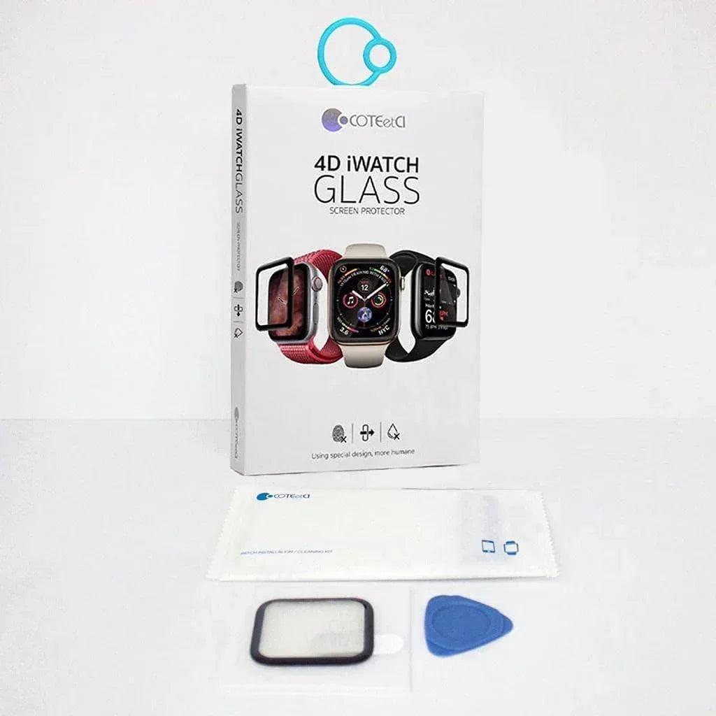 Coteetci 4D Screen Protector For iwatch 6 - Three