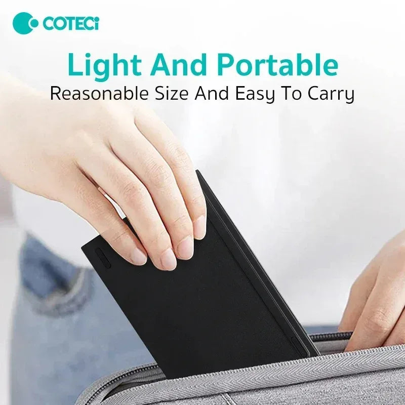 Coteetci Portable Wireless Folding Bluetooth Keyboard - Three