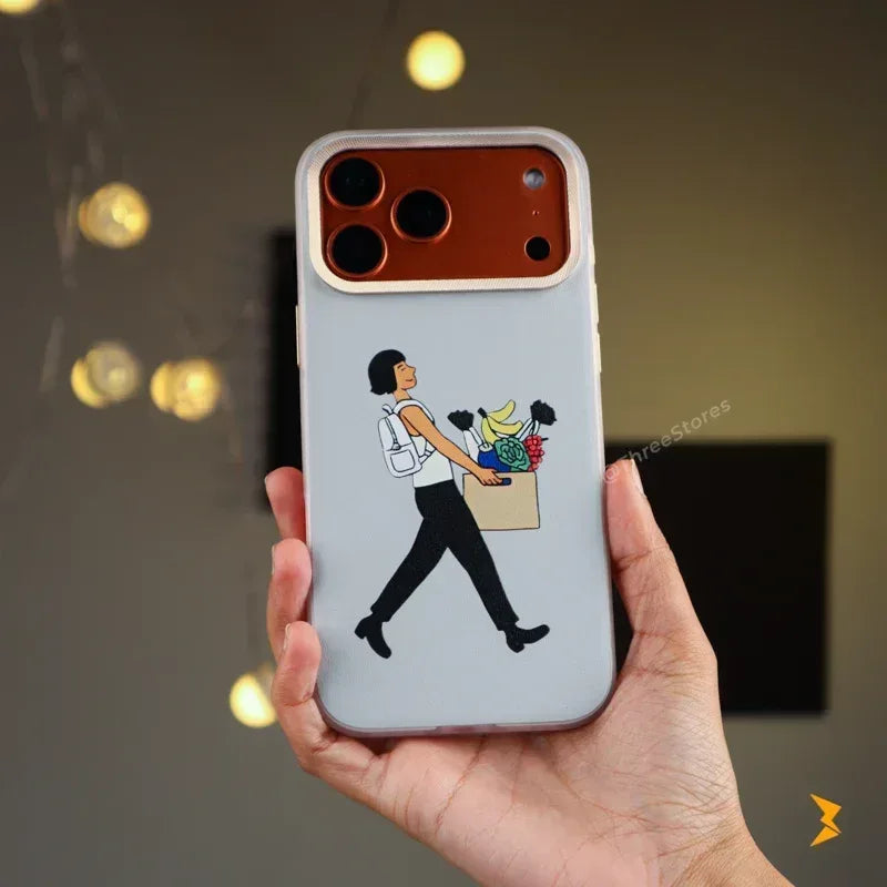 Cozy Art Case iPhone 17 Pro Max - Three