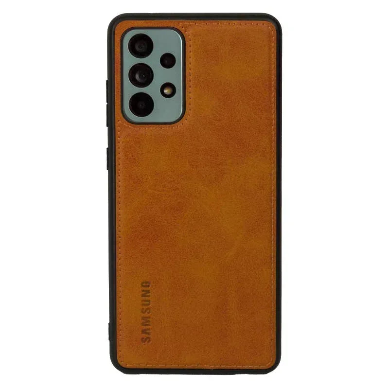 Cradle Leather Case Samsung A73 - Three