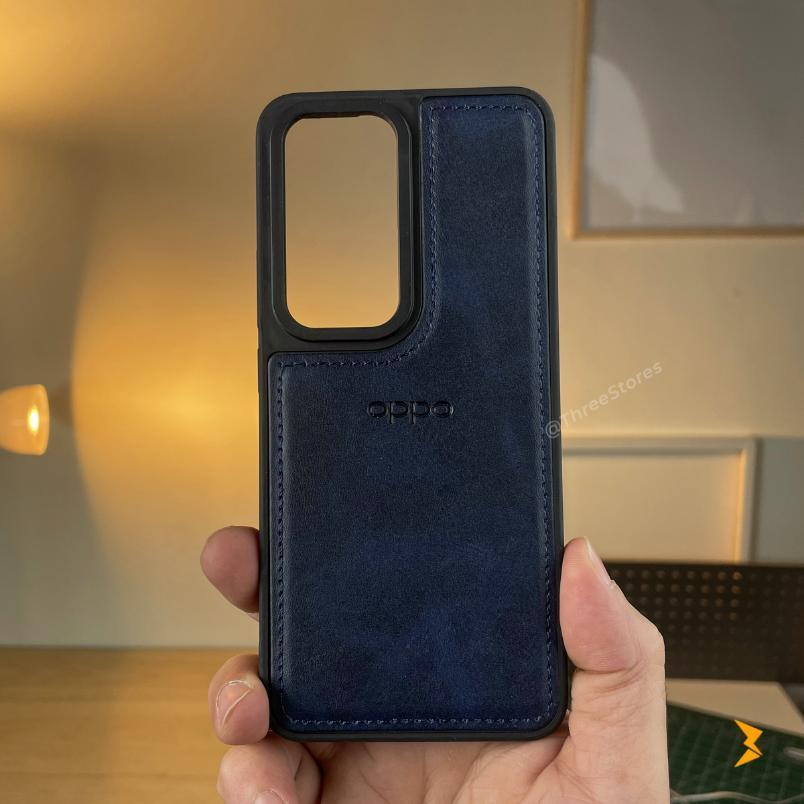 Cradle Leather Case Oppo Reno 12 - Three