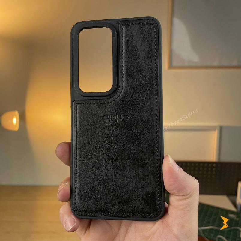 Cradle Leather Case Oppo Reno 12 - Three