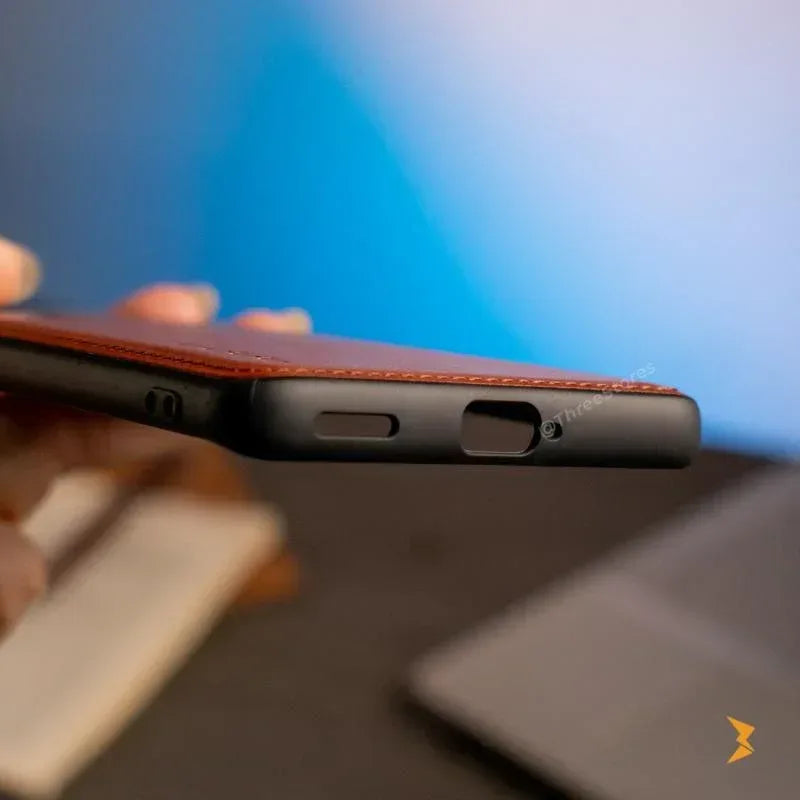 Cradle Leather Case Reno 8t 5G - Three