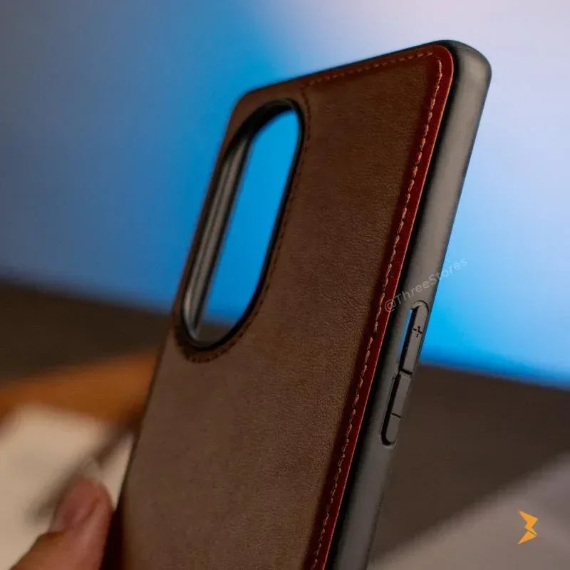 Cradle Leather Case Reno 8t 5G - Three