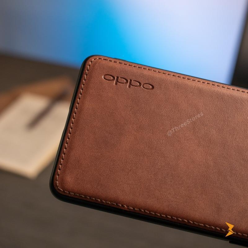 Cradle Leather Case Reno 8t 5G - Three