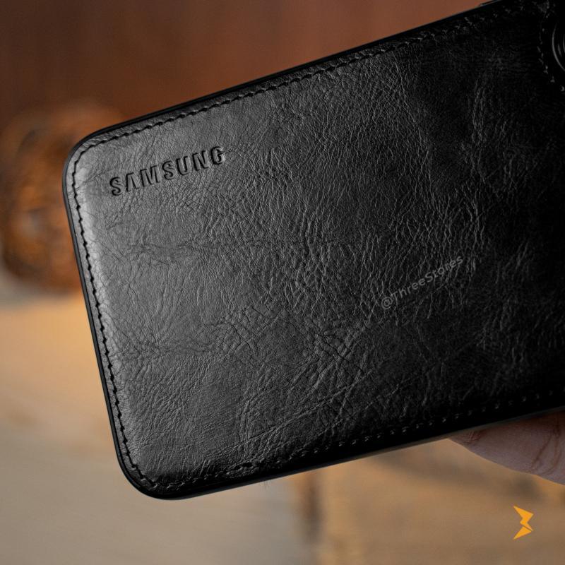 Cradle Leather Case Samsung A35 - Three