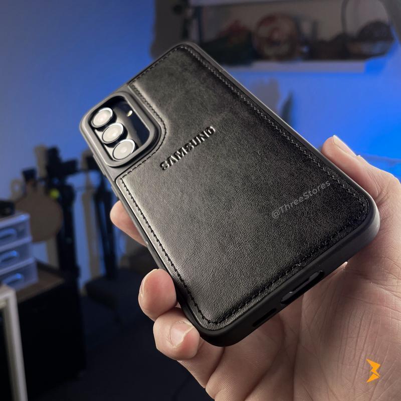 Cradle Leather Case Samsung A55 - Three