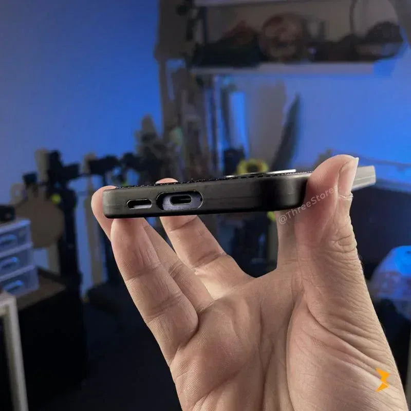 Cradle Leather Case Samsung A55 - Three