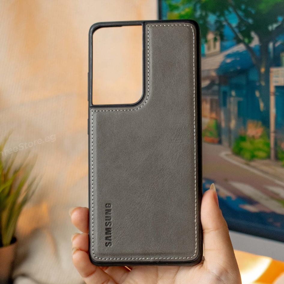Cradle Leather Case Samsung S21 Ultra