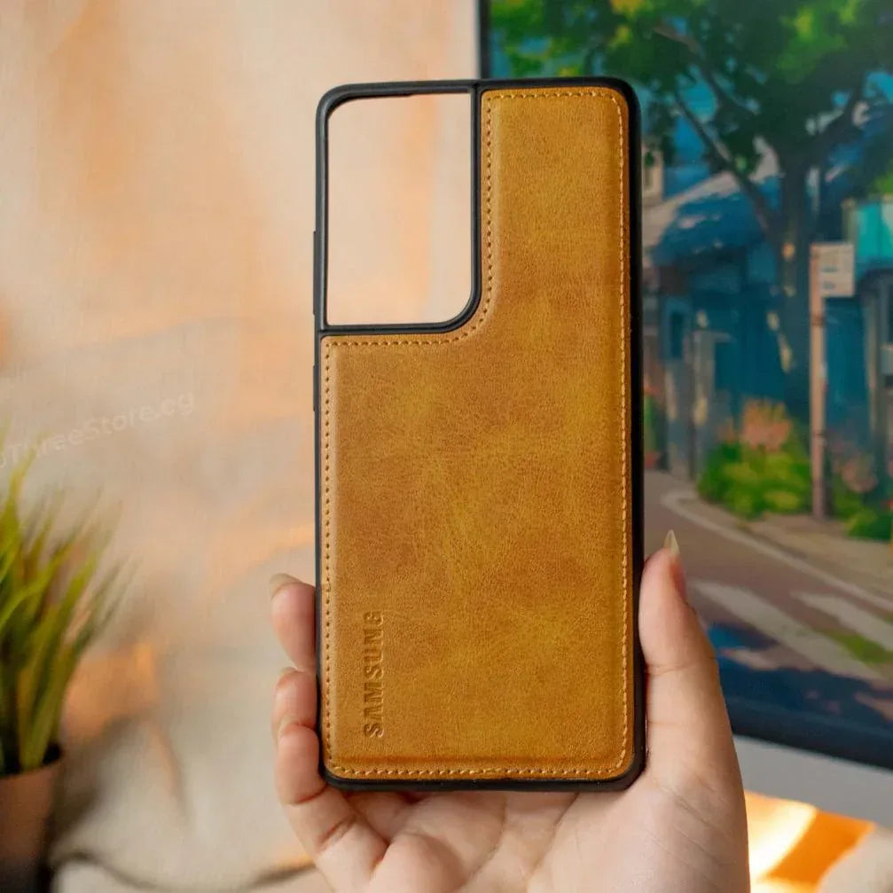 Cradle Leather Case Samsung S21 Ultra - Three