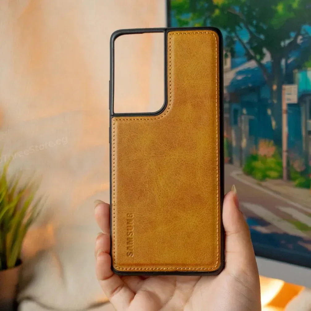 Cradle Leather Case Samsung S21 Ultra - Three