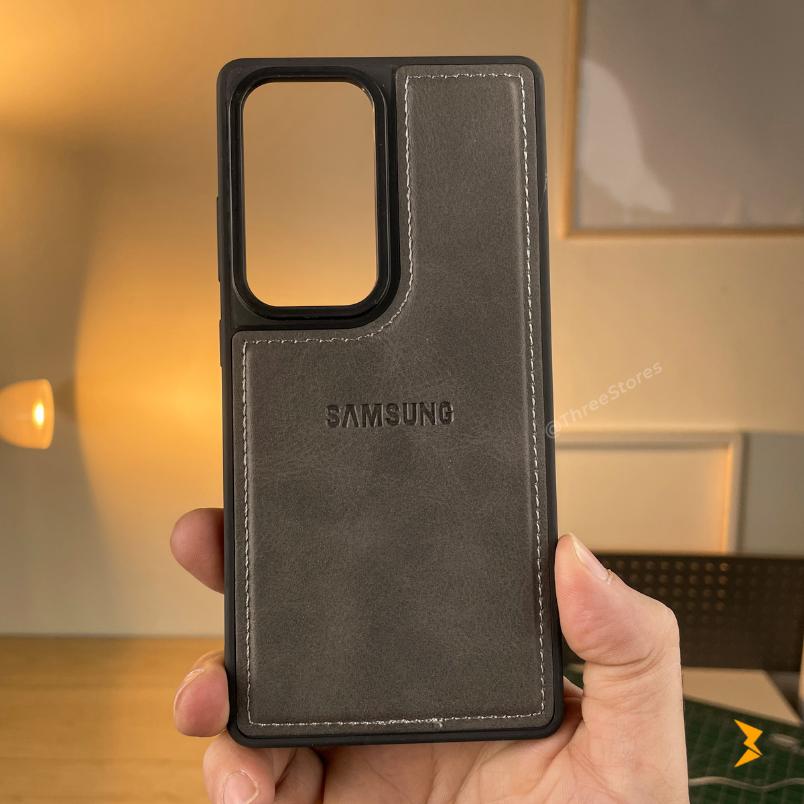 Cradle Leather Case Samsung S25 Ultra