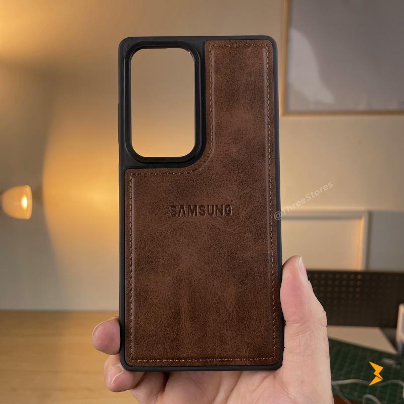Cradle Leather Case Samsung S25 Ultra