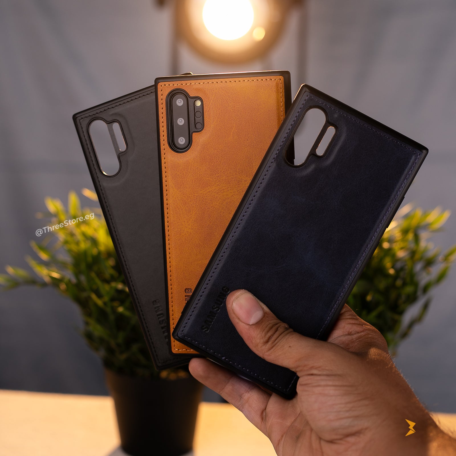 Cradle Leather Case Samsung Note 10 Plus