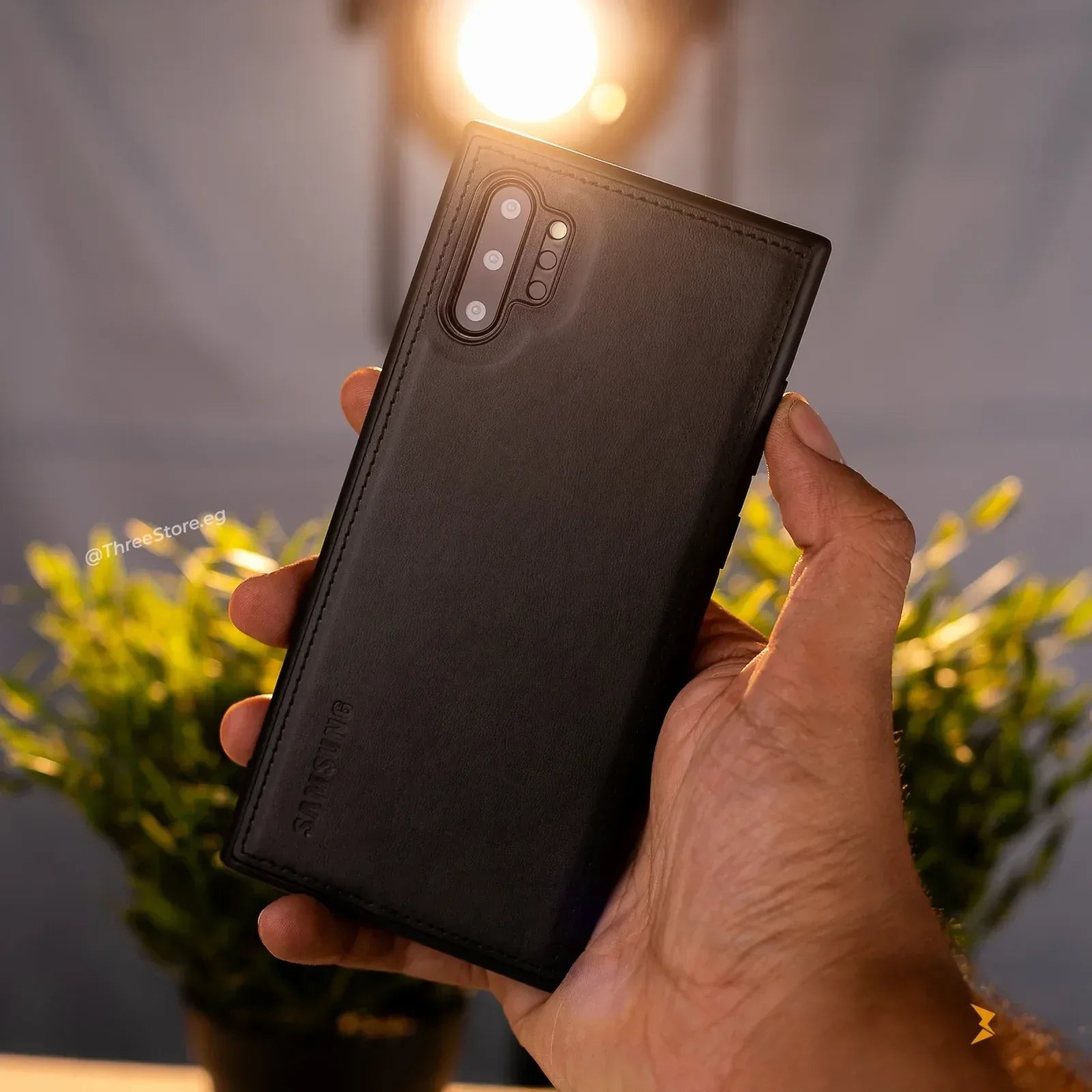 Cradle Leather Case Samsung Note 10 Plus - Three