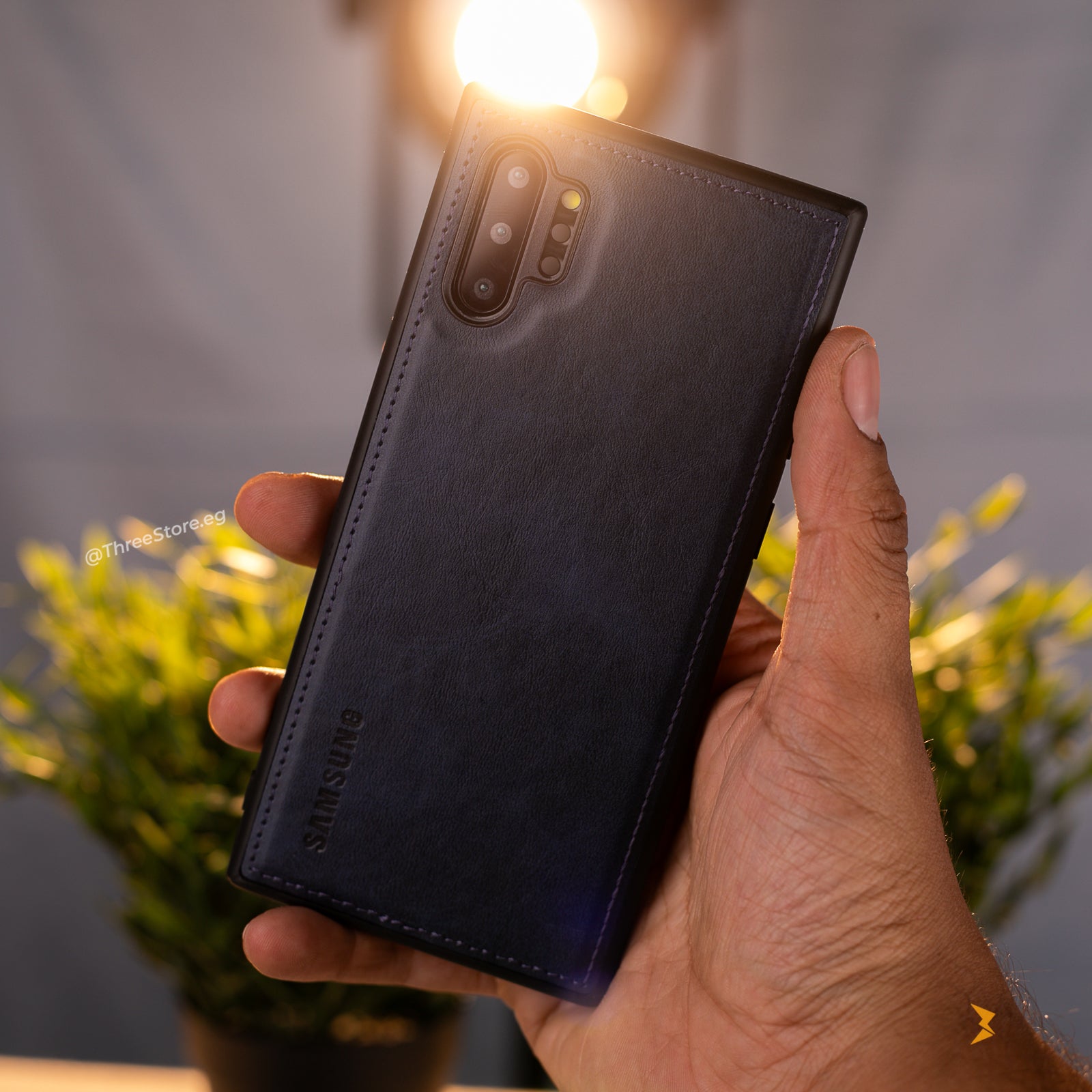 Cradle Leather Case Samsung Note 10 Plus