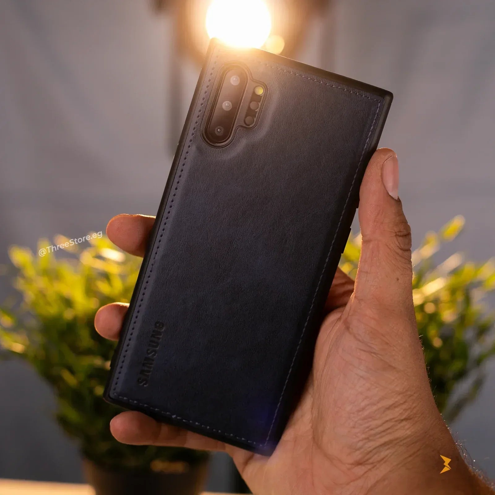 Cradle Leather Case Samsung Note 10 Plus - Three