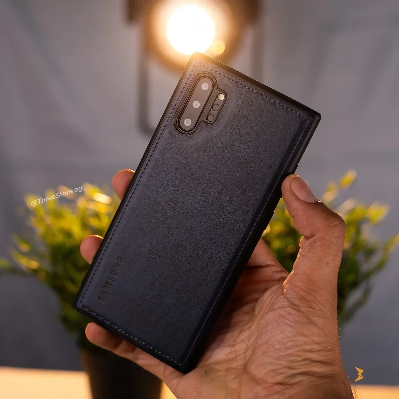 Cradle Leather Case Samsung Note 10 Plus - Three