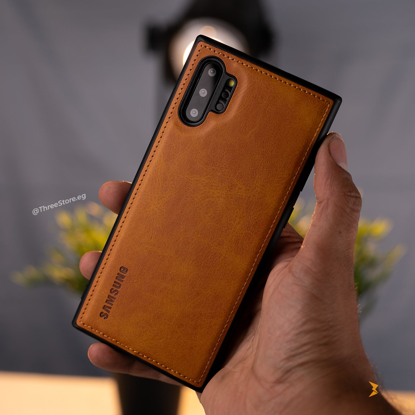 Cradle Leather Case Samsung Note 10 Plus
