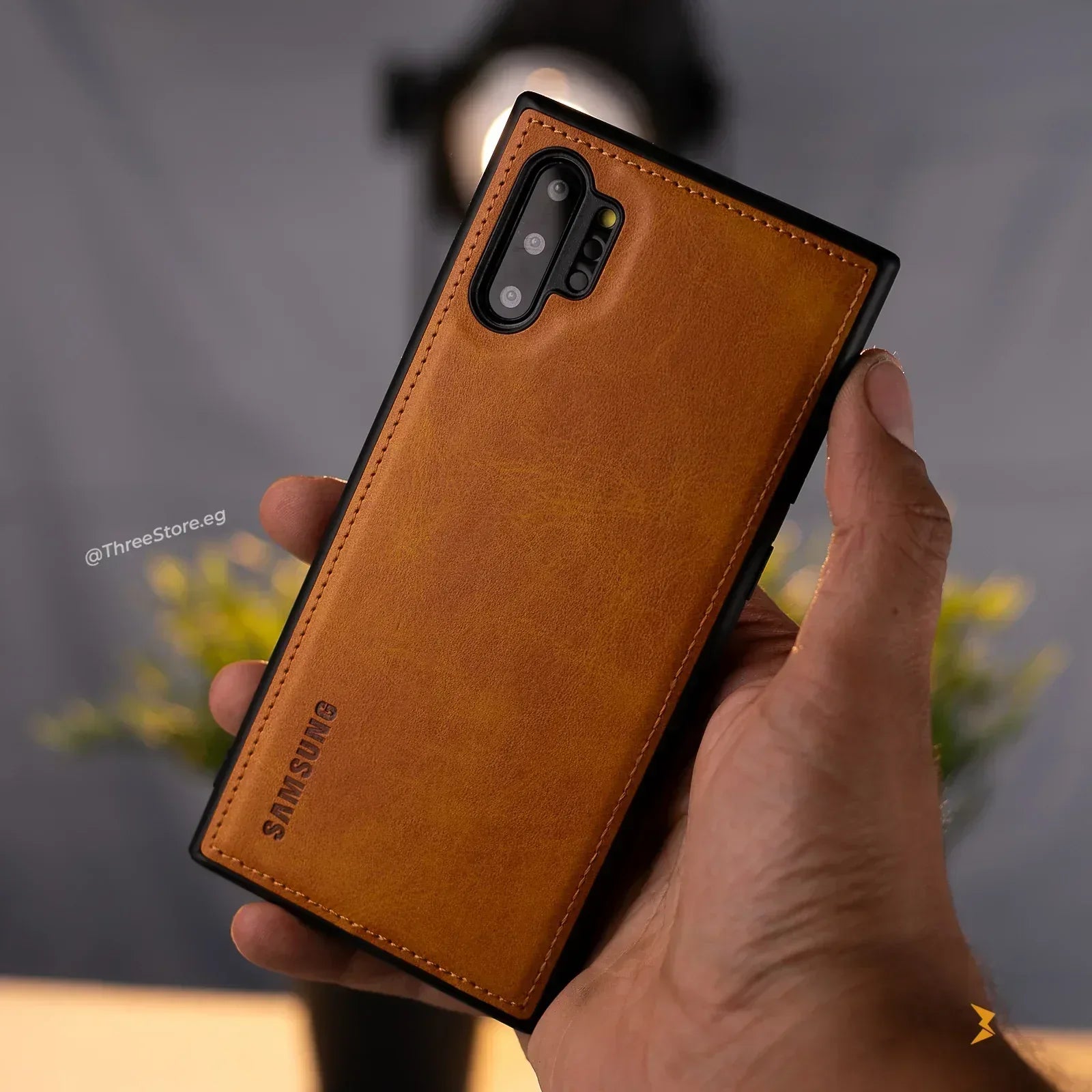 Cradle Leather Case Samsung Note 10 Plus - Three